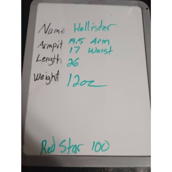 Hollister Shirt‎ Men's Small Snap Front Western Plaid - Picture 7 of 7